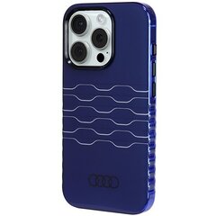 Audi IML MagSafe Case iPhone 15 Pro 6.1" niebieski|navy blue hardcase AU-IMLMIP15P-A6|D3-BE цена и информация | Чехлы для телефонов | 220.lv