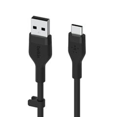 Belkin Flex USB CAB008bt3MBK kaina ir informacija | Savienotājkabeļi | 220.lv