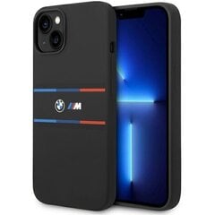 BMW Hardcase M Silicone Tricolor Lines cena un informācija | Telefonu vāciņi, maciņi | 220.lv