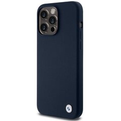 BMW BMHCP15LSILNA iPhone 15 Pro 6.1" granatowy|navy hardcase Silicone Metal Logo цена и информация | Чехлы для телефонов | 220.lv