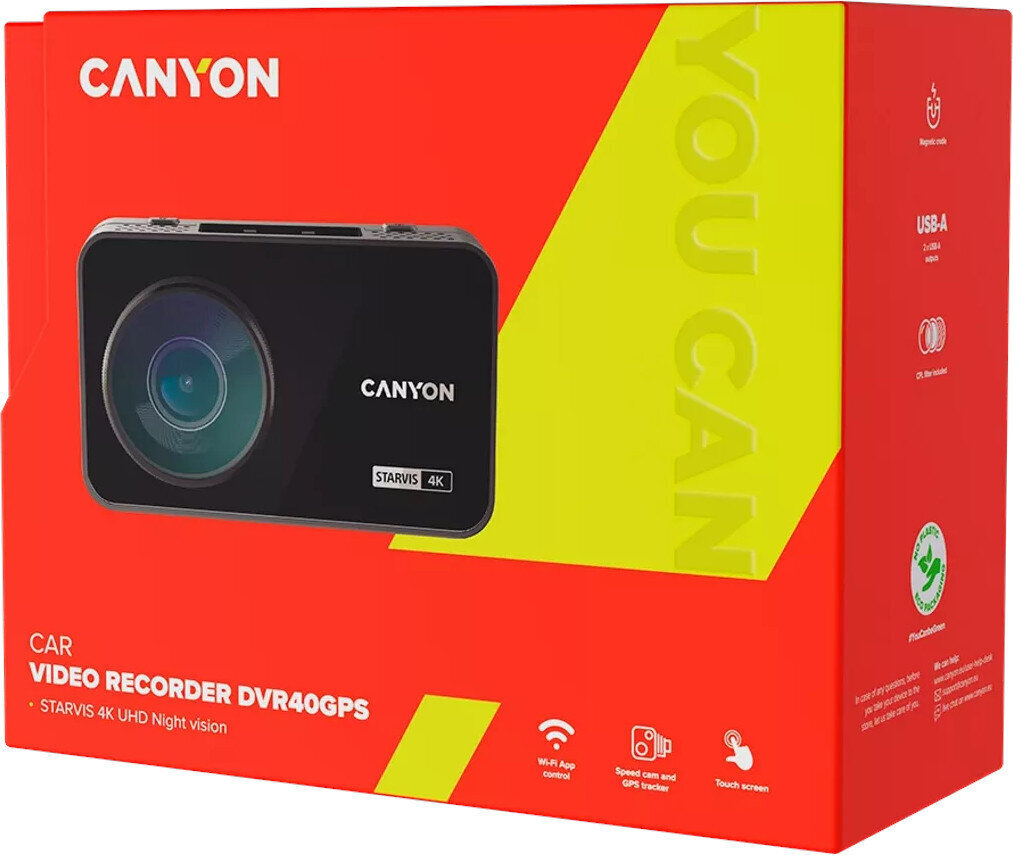 Canyon DVR40GPS цена и информация | Digitālās fotokameras | 220.lv