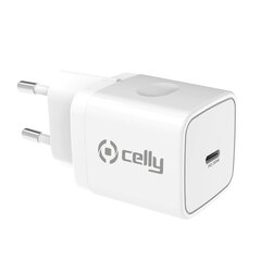 Celly TC1USBC30WWH цена и информация | Зарядные устройства для телефонов | 220.lv