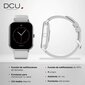 DCU Curved Glass Pro Silver cena un informācija | Viedpulksteņi (smartwatch) | 220.lv