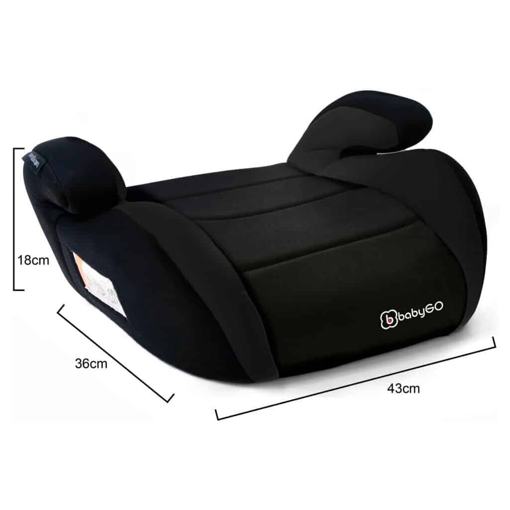 Autokrēsliņš Baby Go Booster,15-36 kg, black цена и информация | Autokrēsliņi | 220.lv