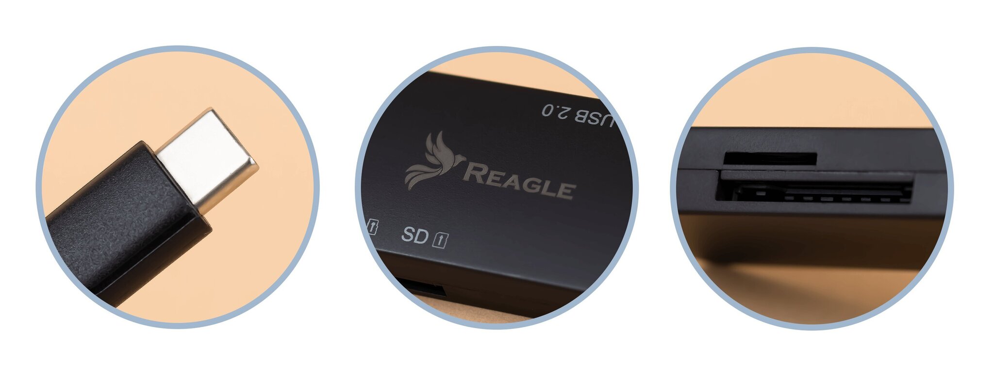 Reagle RHUB52C cena un informācija | Adapteri un USB centrmezgli | 220.lv