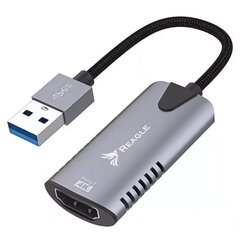 Reagle Grabber PC video ierakstītājs HDMI 4K USB OBS cena un informācija | Adapteri un USB centrmezgli | 220.lv