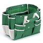 Saliekamais dārza krēsls ar uzglabāšanas somu instrumentiem Bluegarden, zaļa cena un informācija | Dārza instrumenti | 220.lv