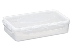 контейнер для микроволновой печи с системой push-up 0,9 л цена и информация | Посуда для хранения еды | 220.lv
