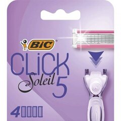 Бритвенные головки Bic Click Soleil 5, 4 шт цена и информация | BIC Духи, косметика | 220.lv