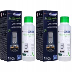 DeLonghi EcoDecalk 200ml, 2 gab. cena un informācija | Kafijas automātu piederumi | 220.lv