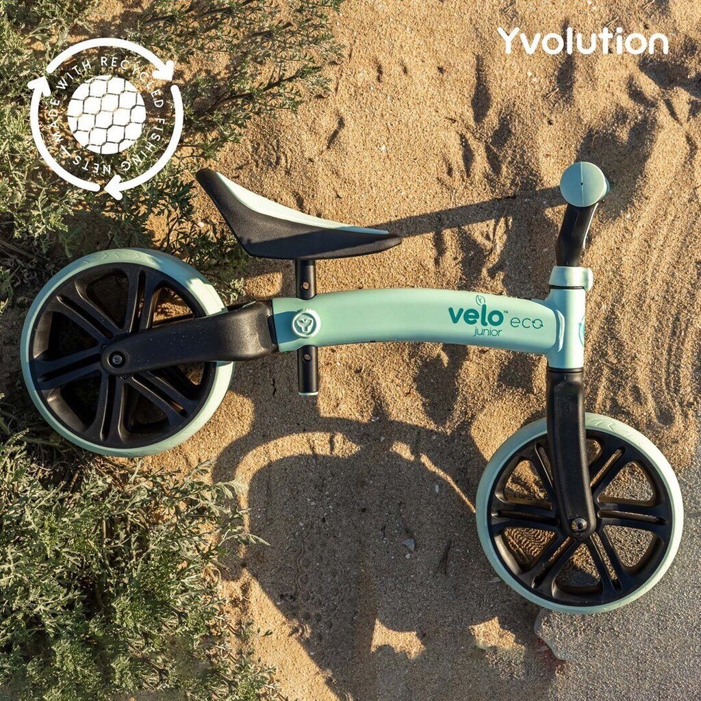 Balansa velosipēds Junior Velo Eco, zils cena un informācija | Balansa velosipēdi | 220.lv