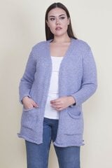 Красивый фиолетовый свитер с карманами C397-44 цена и информация | Женские кофты | 220.lv
