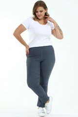 Эластичные узкие брюки для женщин Z411-44 цена и информация | Брюки | 220.lv