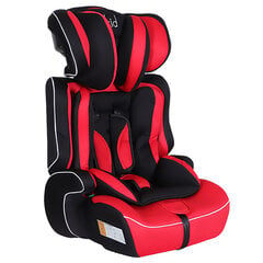 Automašīnas sēdeklis Kikid Basic, melns/sarkans cena un informācija | Autokrēsliņi | 220.lv