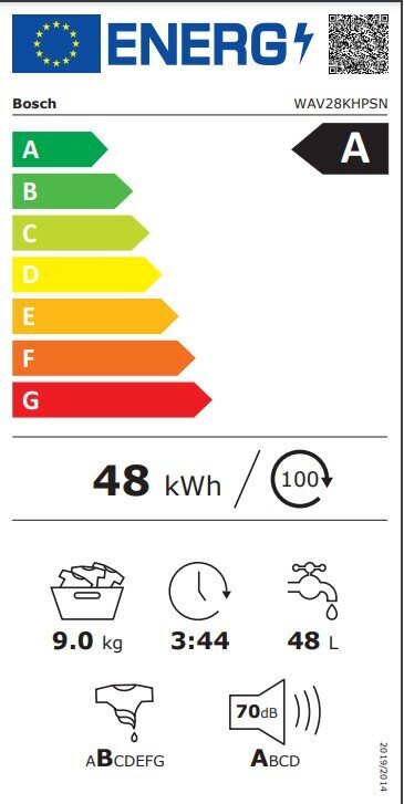 Bosch WAV28KHPSN цена и информация | Veļas mašīnas | 220.lv