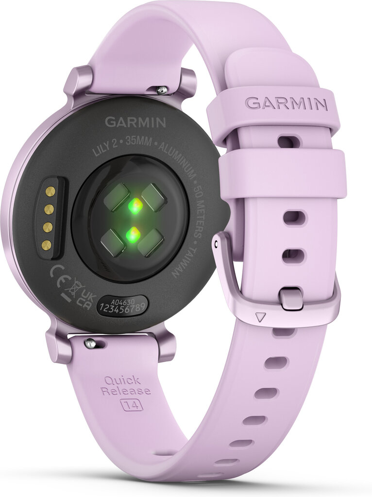 Garmin Lily® 2 Metallic Lilac cena un informācija | Viedpulksteņi (smartwatch) | 220.lv