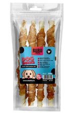 Bubu Pets палочки из кожи буйвола с куриным мясом, 320г цена и информация | Лакомства для собак | 220.lv