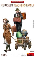 Līmējošais modelis MiniArt 38086 Refugees Teachers Family 1/35 cena un informācija | Līmējamie modeļi | 220.lv