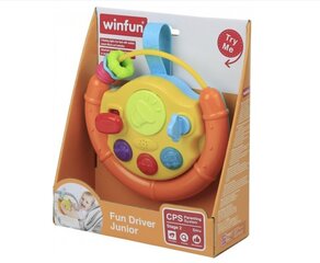 Обучающий интерактивный игрушечный руль WinFun цена и информация | Игрушки для малышей | 220.lv