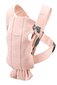 Ķengursoma Babybjörn Mini 3D Jersey, light pink cena un informācija | Slingi, ķengursomas | 220.lv