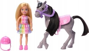 Lelles Čelsijas un ponija komplekts Barbie cena un informācija | Rotaļlietas meitenēm | 220.lv