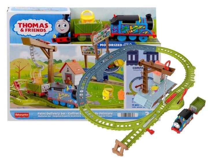 Trase krāsas piegādei Thomas and Friends Fisher Price цена и информация | Rotaļlietas zēniem | 220.lv