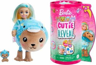 Lelles Čelsijas komplekts, delfīnu sērija Barbie Cutie Reveal cena un informācija | Rotaļlietas meitenēm | 220.lv
