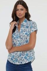 Blūze sievietēm W Dima MC S282, zila цена и информация | Женские блузки, рубашки | 220.lv