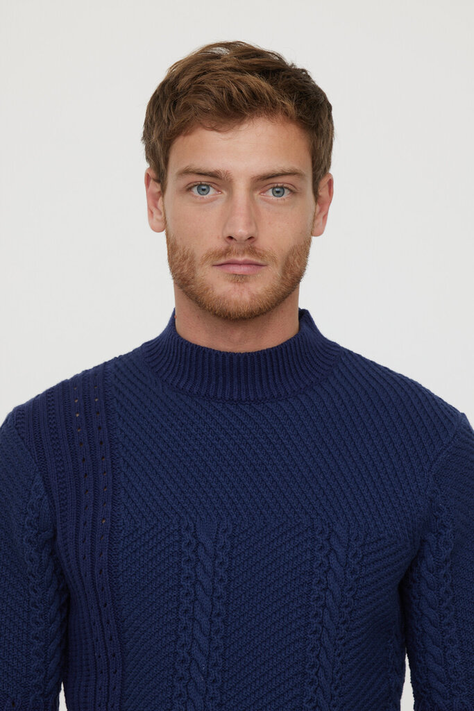 Džemperis vīriešiem M Cosmo ML W479, tumši zils cena un informācija | Vīriešu džemperi | 220.lv