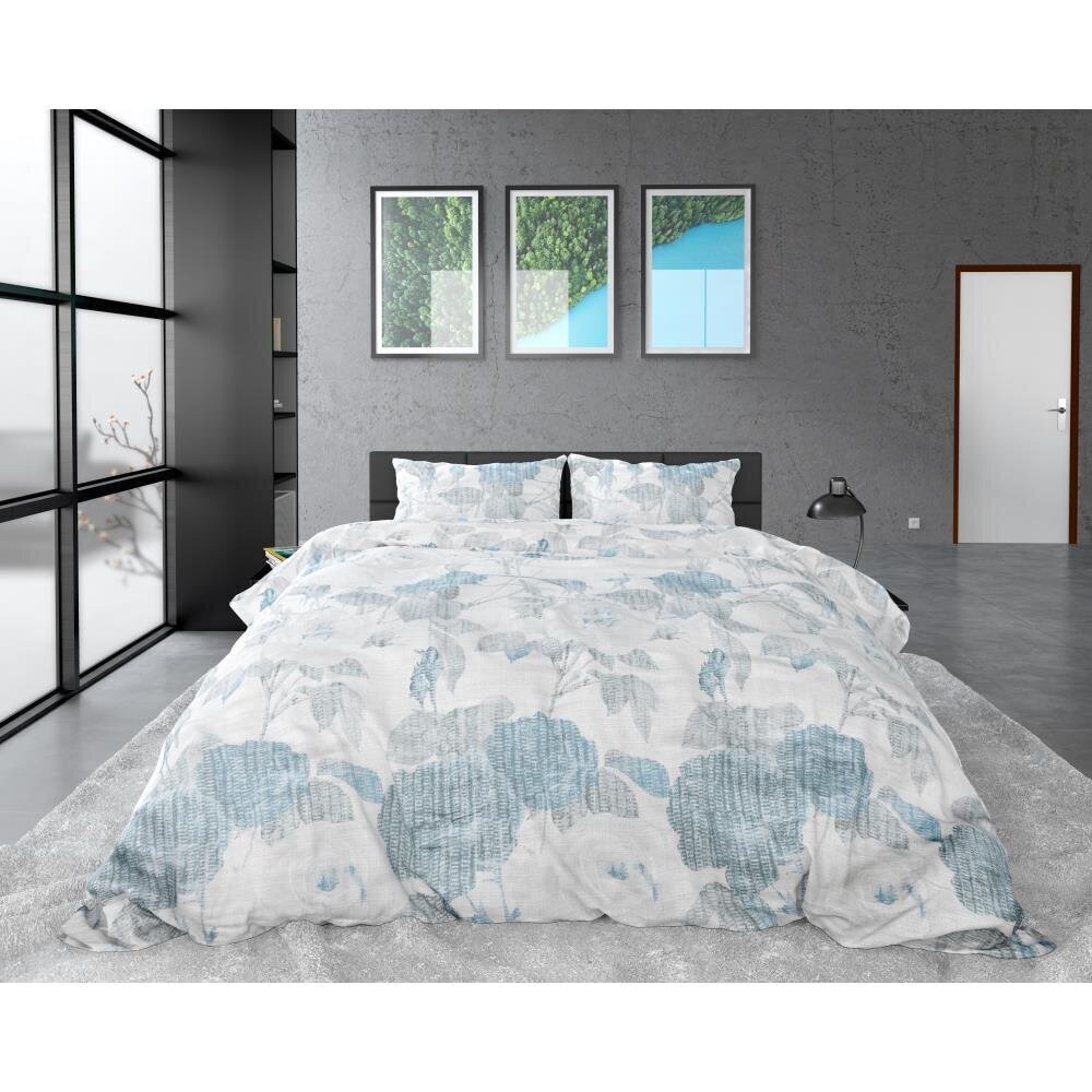 Gultas komplekts Iven Dreamhouse 200 x 220 cm, zils, 100% kokvilnas satīns, 3 daļas cena un informācija | Gultas veļas komplekti | 220.lv