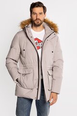 Куртка для мужчин M LEO 1500 DRIZZLE M LEO 1500 DRIZZLE-XXXL, серая цена и информация | Мужские куртки | 220.lv