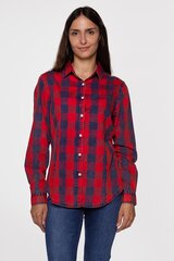 Рубашка для женщин D VICKY 8239 RED D VICKY 8239 RED-XL, красная цена и информация | Женские блузки, рубашки | 220.lv
