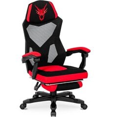 Ergonomisks spēļu krēsls Gaming Bing, sarkans cena un informācija | Biroja krēsli | 220.lv