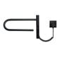 Elektriskais dvieļu žāvētājs Telvel smart black, 40х25 cm, 20 W cena un informācija | Dvieļu žāvētāji | 220.lv