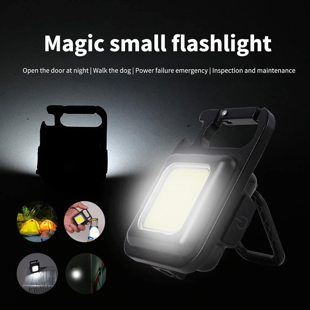 Dkill Mini lampa - LED fona apgaismojums, USB-darba gaisma, 2 gab cena un informācija | Lukturi | 220.lv