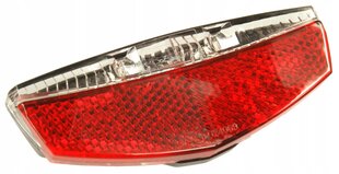 Aizmugurējais lukturis priekš E-Bike 2K XC-172E, melns/sarkans cena un informācija | Velo lukturi un atstarotāji | 220.lv
