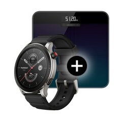 Amazfit GTR 4 Black cena un informācija | Viedpulksteņi (smartwatch) | 220.lv