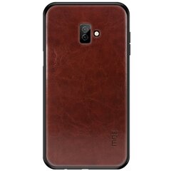 „Mofi“ Pu Leather чехол - коричневый (Galaxy J6+ 2018) цена и информация | Чехлы для телефонов | 220.lv