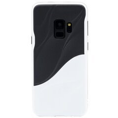 „3D“ Wave Pattern чехол - чёрный / белый (Galaxy S9) цена и информация | Чехлы для телефонов | 220.lv