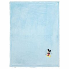 Одеяло Disney Синий Mickey Mouse 75 x 100 cm цена и информация | Покрывала, пледы | 220.lv