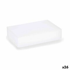 Bigbuy mājas melamīna sūkļi, 10 x 6,5 x 2,5 cm, 26 gab.​​​​​ цена и информация | Чистящие средства | 220.lv