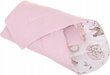 Konverts mazuļiem Babymam, 80x80 cm, rozā цена и информация | Spilveni, guļammaisi, konverti jaundzimušajiem | 220.lv