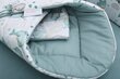 Konverts mazuļiem Babymam, 80x80 cm, zils цена и информация | Spilveni, guļammaisi, konverti jaundzimušajiem | 220.lv