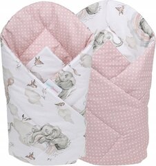 Konverts mazuļiem Babymam, 80x80 cm, rozā cena un informācija | Spilveni, guļammaisi, konverti jaundzimušajiem | 220.lv