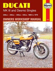 Ducati MK III & Desmo Singles (69 - 76) Haynes Repair Manual цена и информация | Книги по социальным наукам | 220.lv