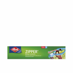 Albal Zipper hermētiski noslēgtu maisiņu komplekts, 3 l, 8 gab. cena un informācija | Trauki pārtikas uzglabāšanai | 220.lv