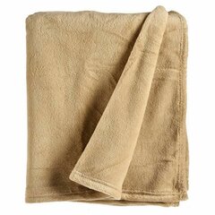 Флисовое одеяло Бежевый (125 x 0,5 x 150 cm) (12 штук) цена и информация | Покрывала, пледы | 220.lv