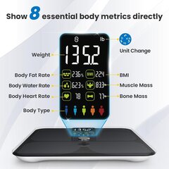 Lepulse Digital Smart Scale P1 цена и информация | Весы (бытовые) | 220.lv