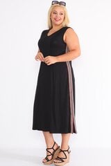 Женское платье с полосками по бокам T2138-44/46 цена и информация | Платья | 220.lv