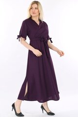 Длинное темно-фиолетовое платье на бретеле. F4020-VI-44/46 цена и информация | Платья | 220.lv